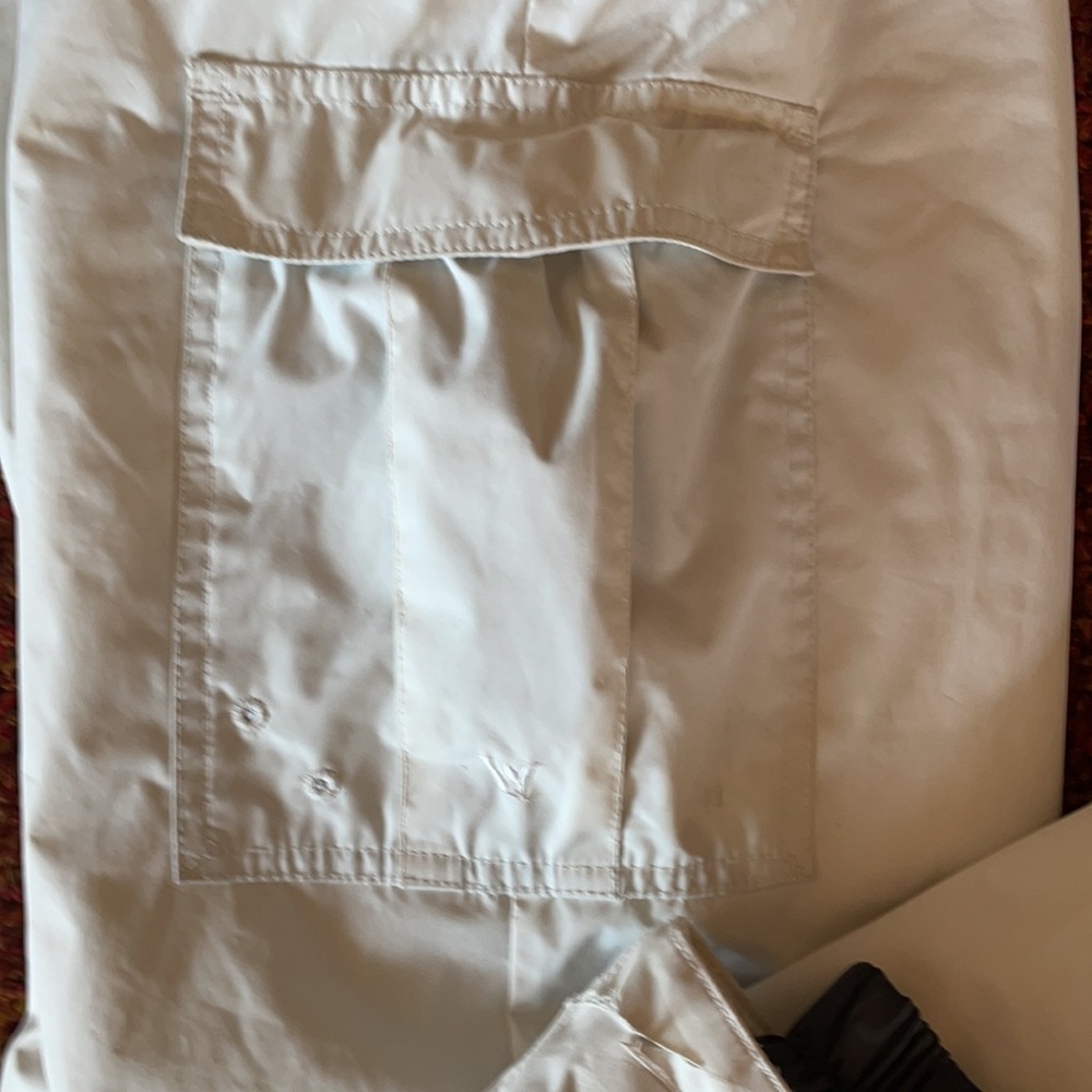 Big Girls Off-white Snow Pants - Picture 4 of 8